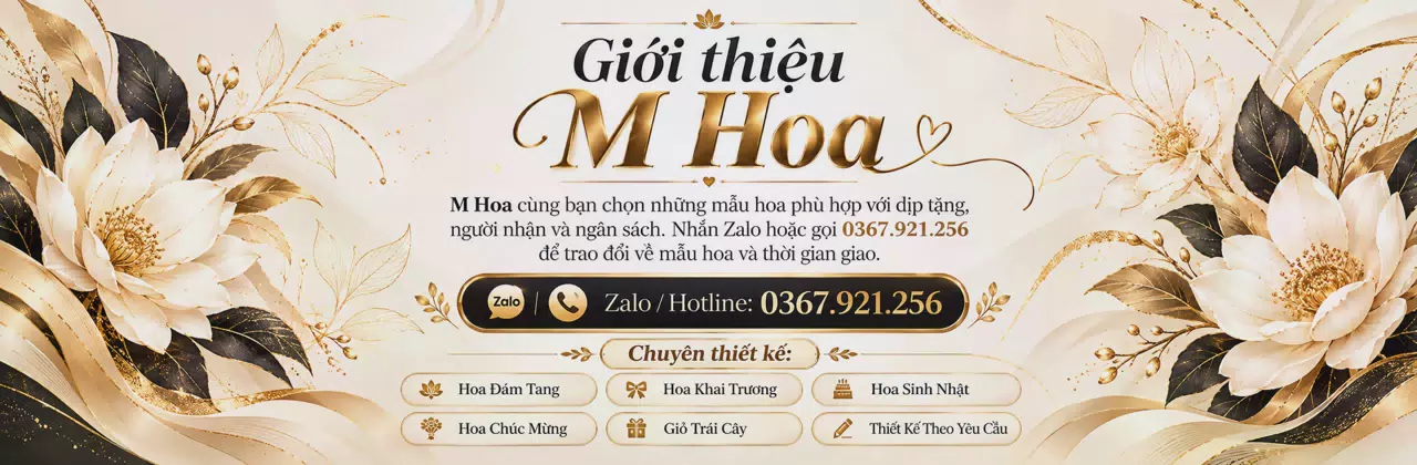 Ảnh bìa Shop hoa tươi Xã Kiến Xương Hưng Yên - Gửi hoa thay một lời nhắn